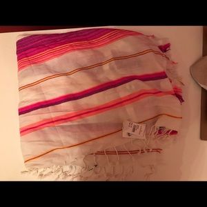 Nordstrom collection XIIX beach wrap orange spark